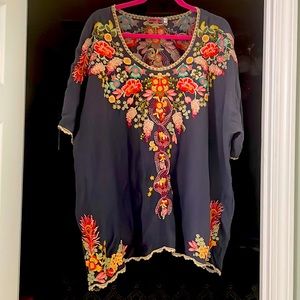 Johnny Was size XXL gray